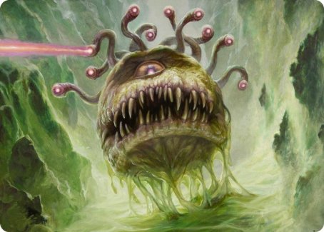 Beholder Art Card [Dungeons & Dragons: Adventures in the Forgotten Realms Art Series] | D20 Games