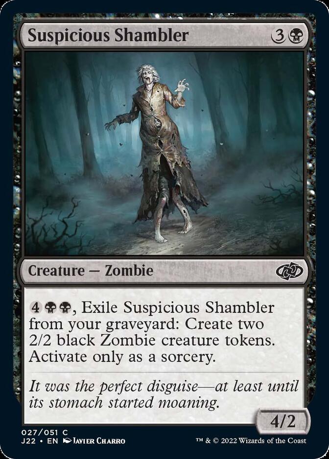 Suspicious Shambler [Jumpstart 2022] | D20 Games