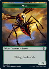 Beast (011) // Insect Token [Commander 2021 Tokens] | D20 Games