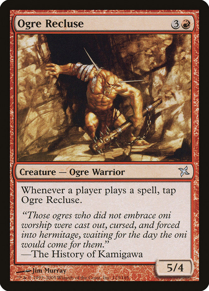 Ogre Recluse [Betrayers of Kamigawa] | D20 Games