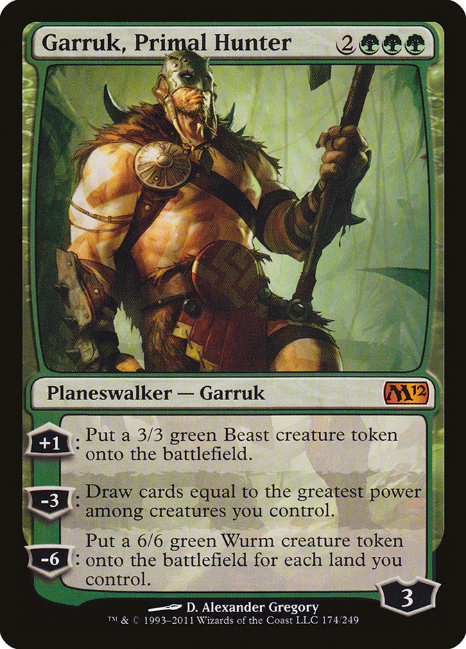 Garruk, Primal Hunter [Magic 2012] | D20 Games