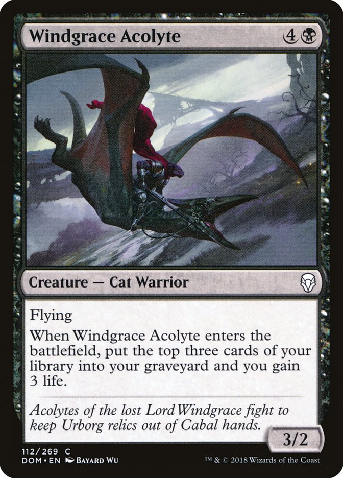 Windgrace Acolyte [Dominaria] | D20 Games