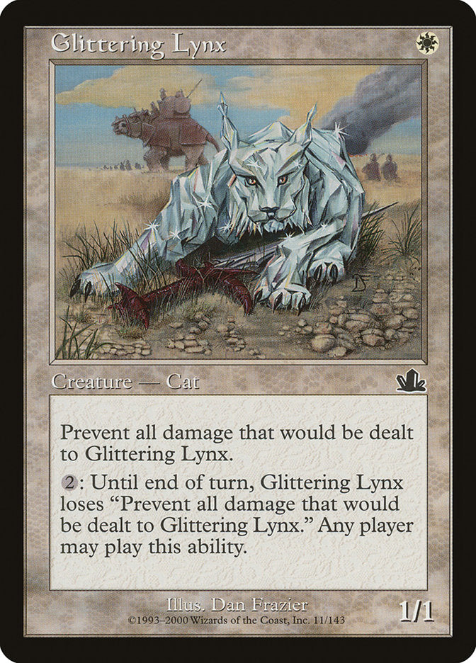 Glittering Lynx [Prophecy] | D20 Games