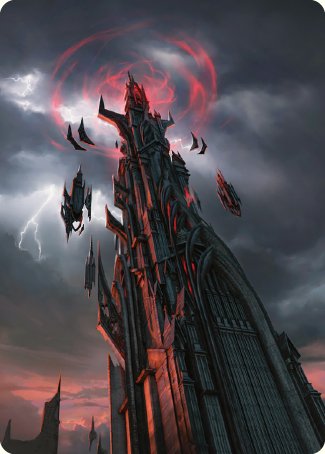 Barad-dur Art Card [The Lord of the Rings: Tales of Middle-earth Art Series] | D20 Games