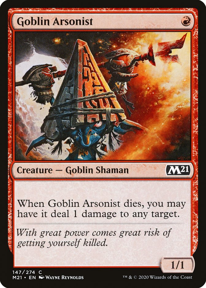 Goblin Arsonist [Core Set 2021] | D20 Games