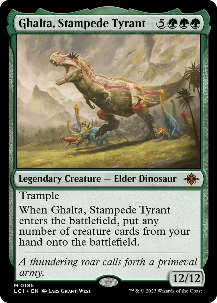 Ghalta, Stampede Tyrant [The Lost Caverns of Ixalan] | D20 Games