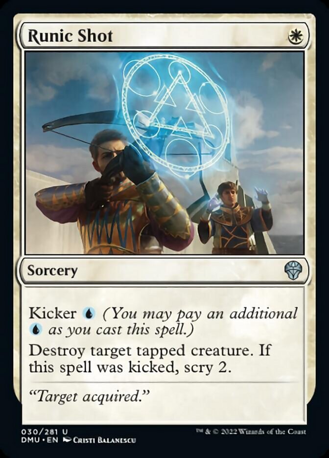 Runic Shot [Dominaria United] | D20 Games