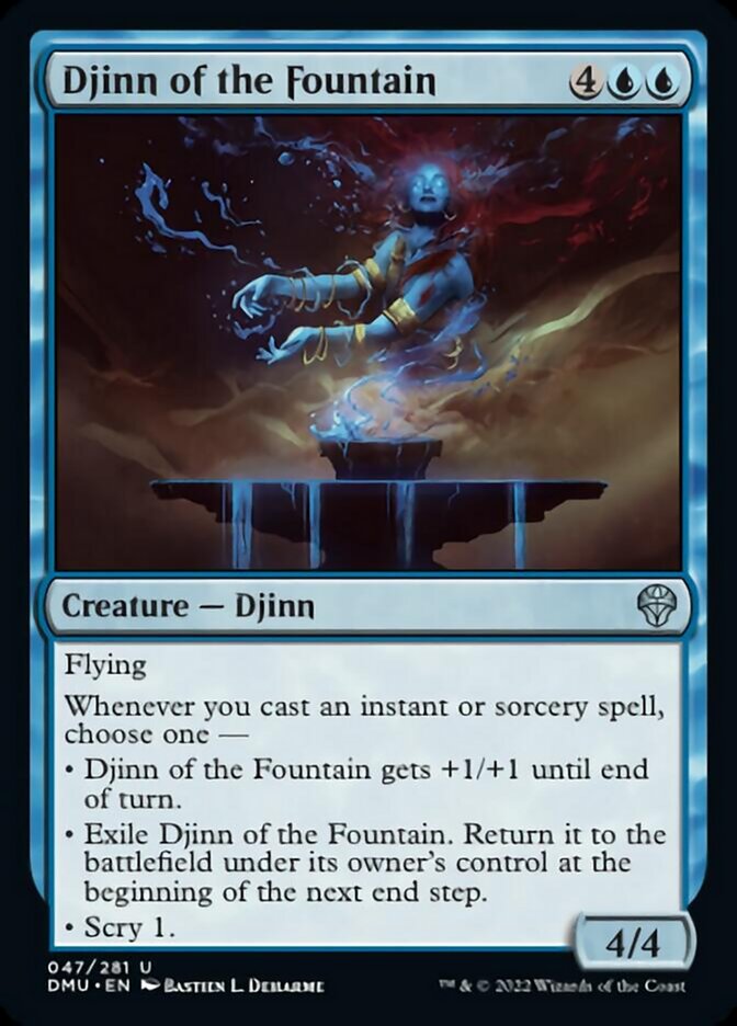 Djinn of the Fountain [Dominaria United] | D20 Games