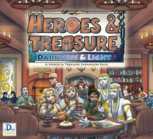 Darkness and Light Expansion  Heroes and treasure