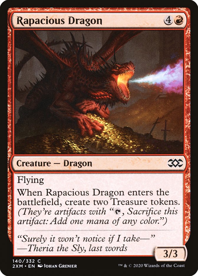 Rapacious Dragon [Double Masters] | D20 Games