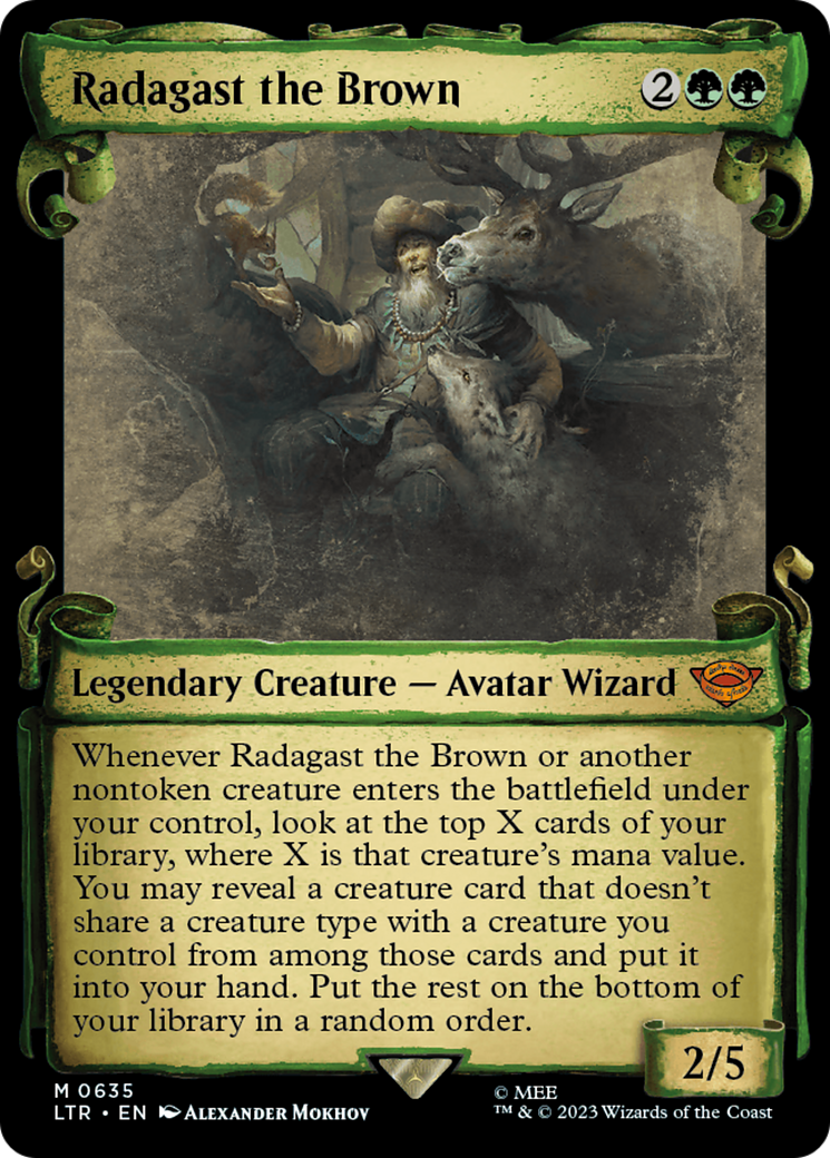 Radagast the Brown [The Lord of the Rings: Tales of Middle-Earth Showcase Scrolls] | D20 Games