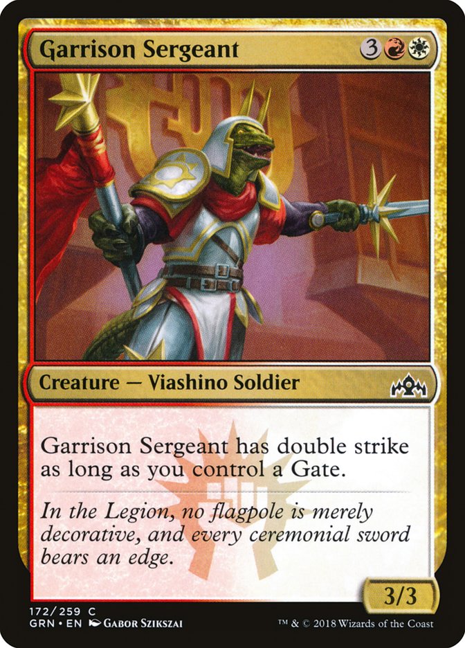Garrison Sergeant [Guilds of Ravnica] | D20 Games