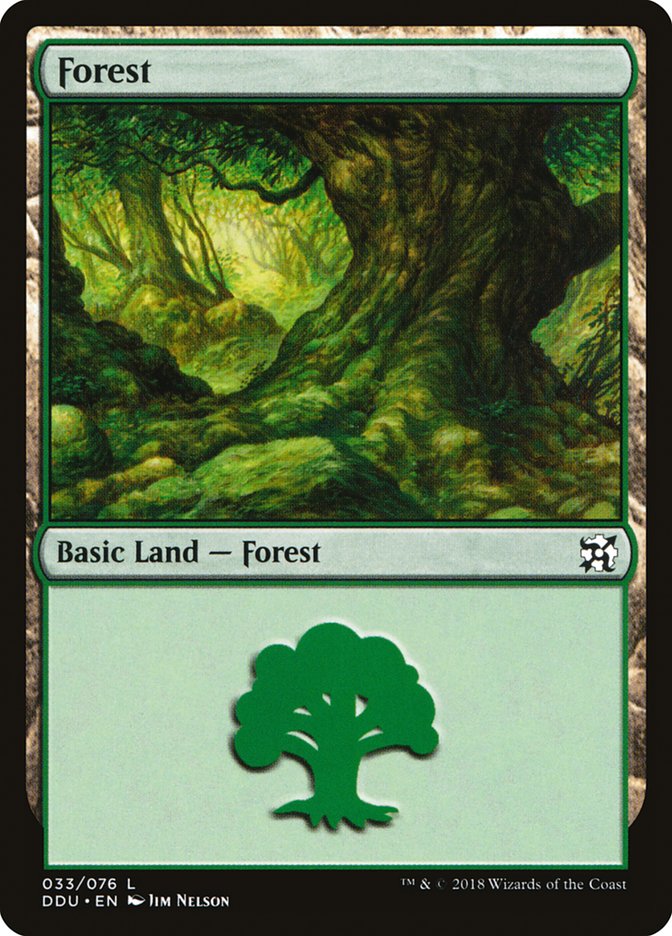 Forest (33) [Duel Decks: Elves vs. Inventors] | D20 Games
