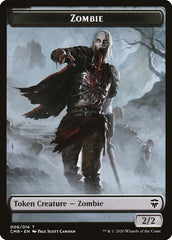 Treasure // Zombie Token [Commander Legends Tokens] | D20 Games