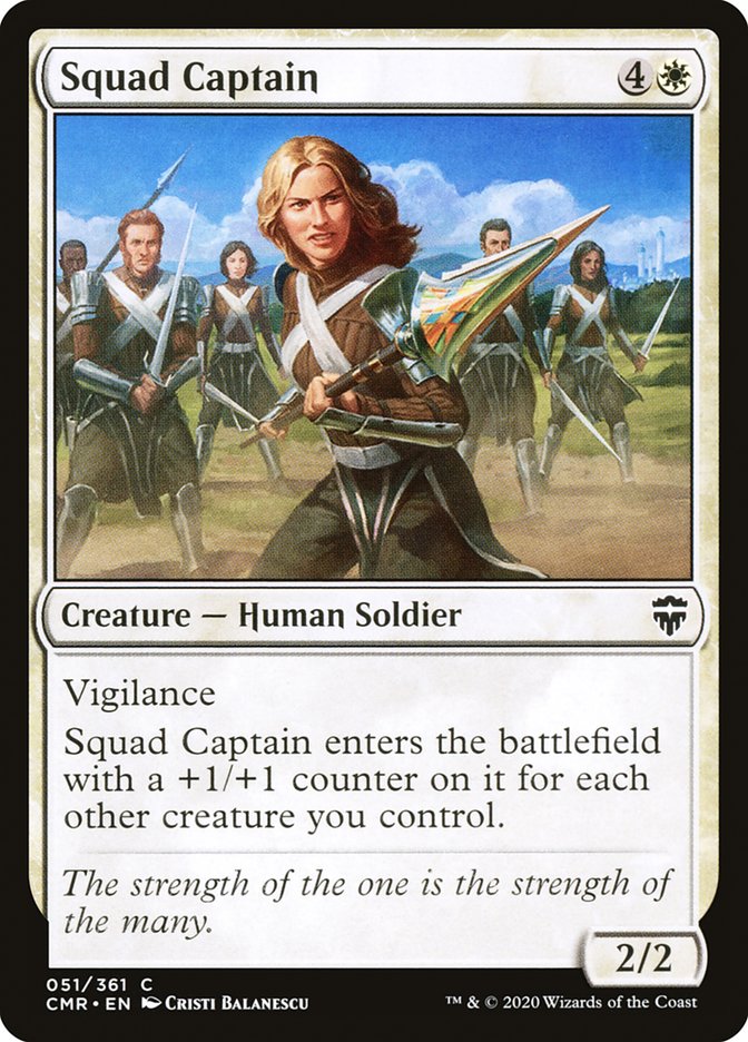 Squad Captain [Commander Legends] | D20 Games