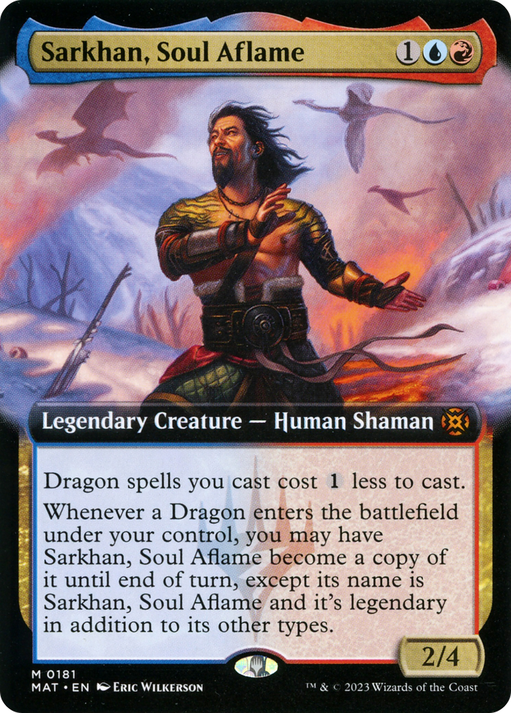 Sarkhan, Soul Aflame (Extended Art) [March of the Machine: The Aftermath] | D20 Games