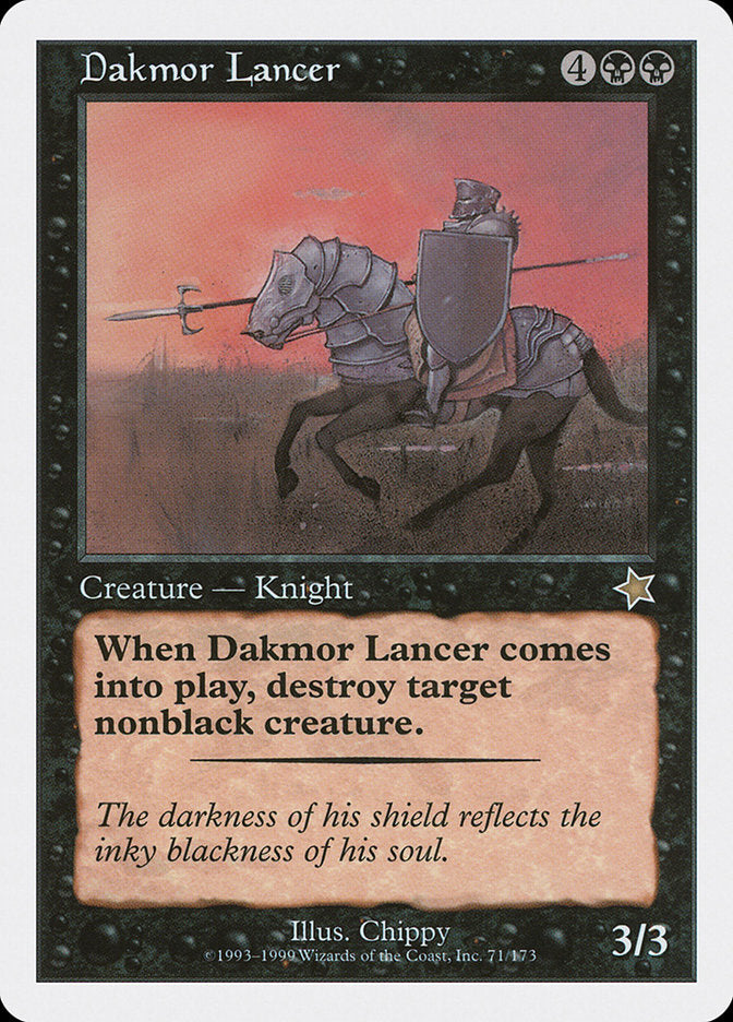 Dakmor Lancer [Starter 1999] | D20 Games