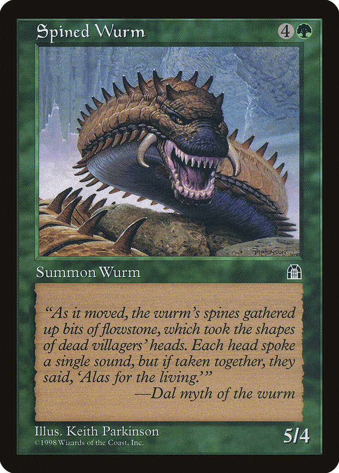 Spined Wurm [Stronghold] | D20 Games