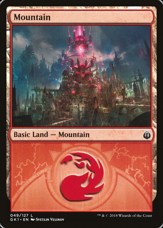 Mountain (49) [Guilds of Ravnica Guild Kit] | D20 Games