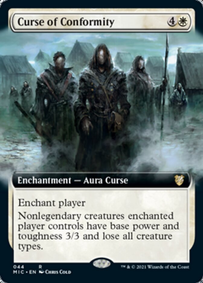 Curse of Conformity (Extended) [Innistrad: Midnight Hunt Commander] | D20 Games