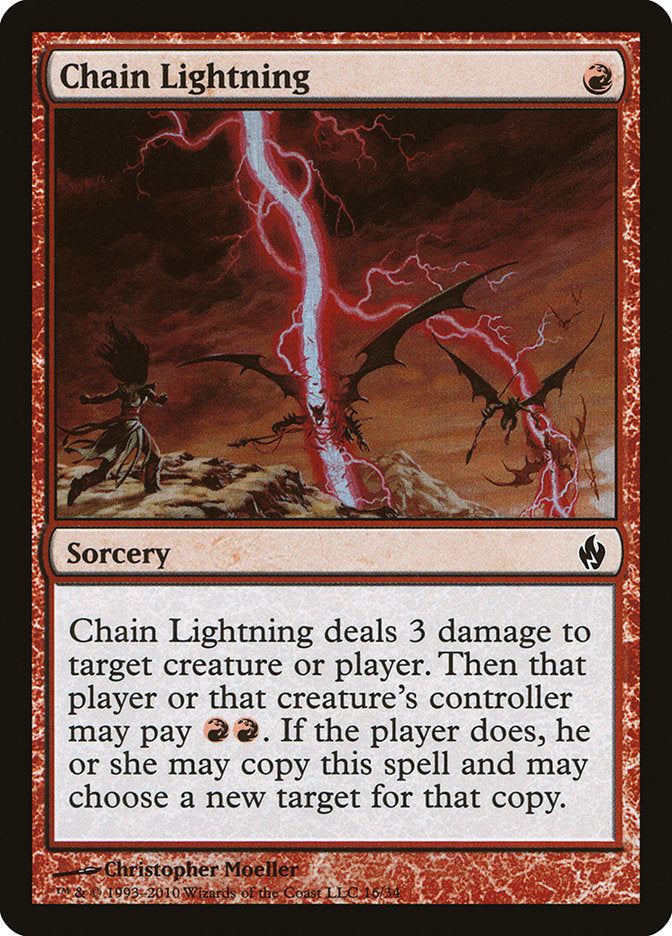 Chain Lightning [Premium Deck Series: Fire and Lightning] | D20 Games