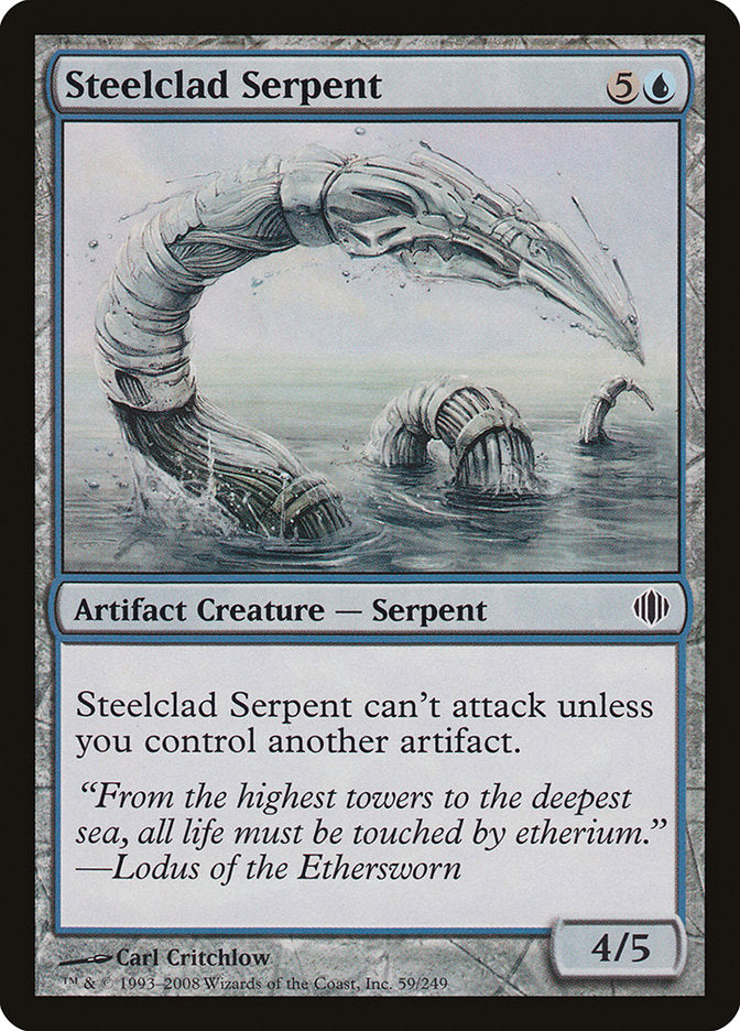 Steelclad Serpent [Shards of Alara] | D20 Games
