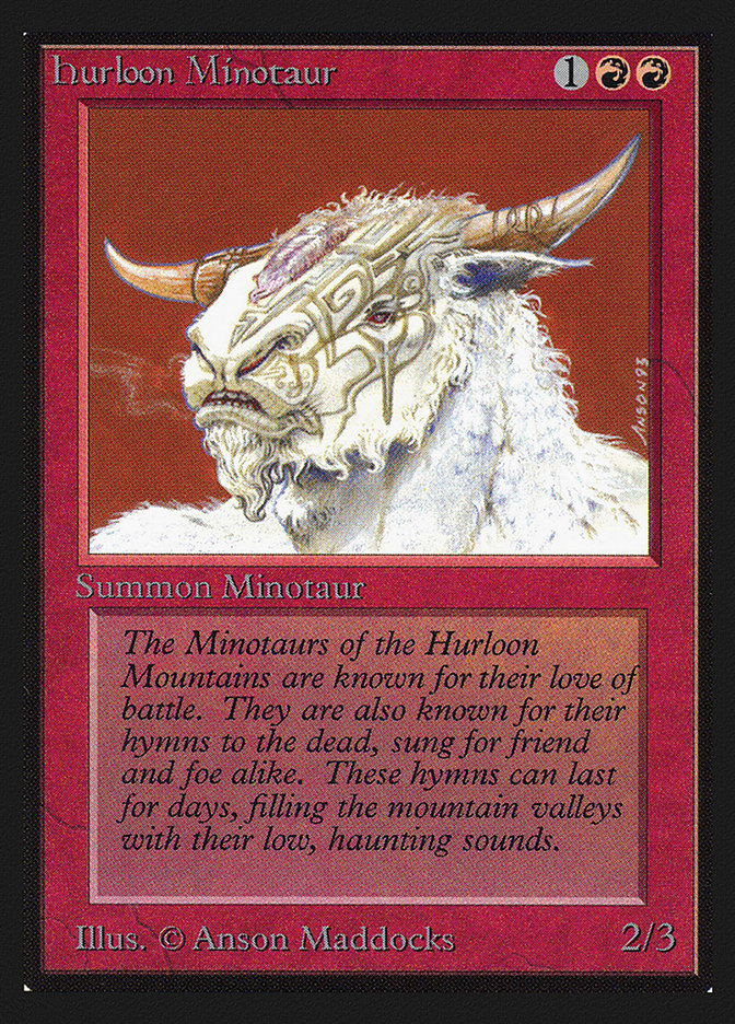 Hurloon Minotaur [Collectors’ Edition] | D20 Games