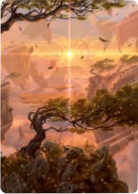Windswept Heath Art Card [Zendikar Rising Art Series] | D20 Games