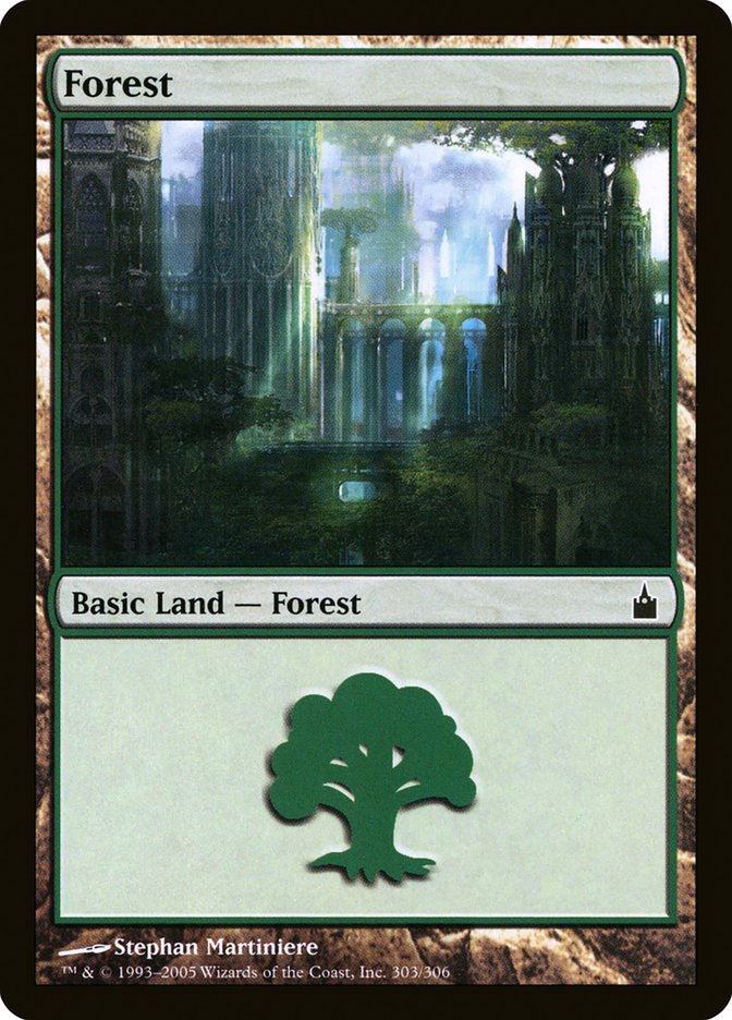 Forest (303) [Ravnica: City of Guilds] | D20 Games