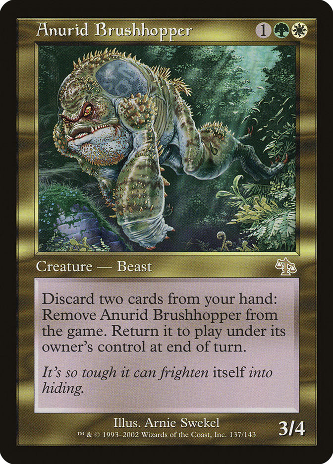Anurid Brushhopper [Judgment] | D20 Games