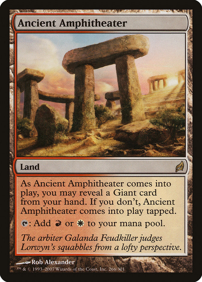Ancient Amphitheater [Lorwyn] | D20 Games