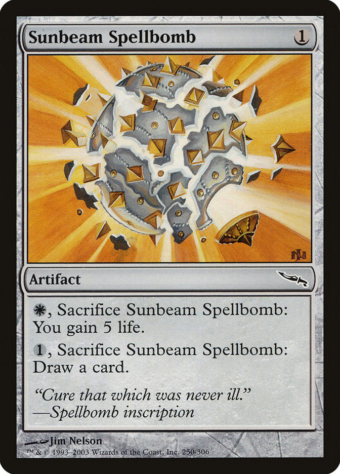 Sunbeam Spellbomb [Mirrodin] | D20 Games