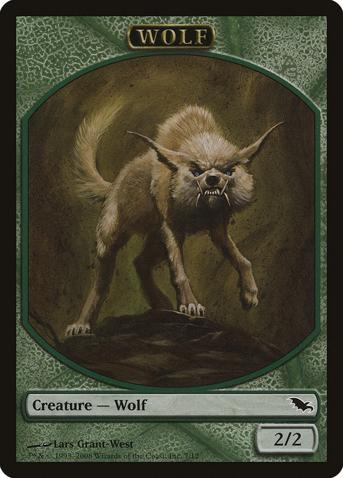 Wolf [Shadowmoor Tokens] | D20 Games