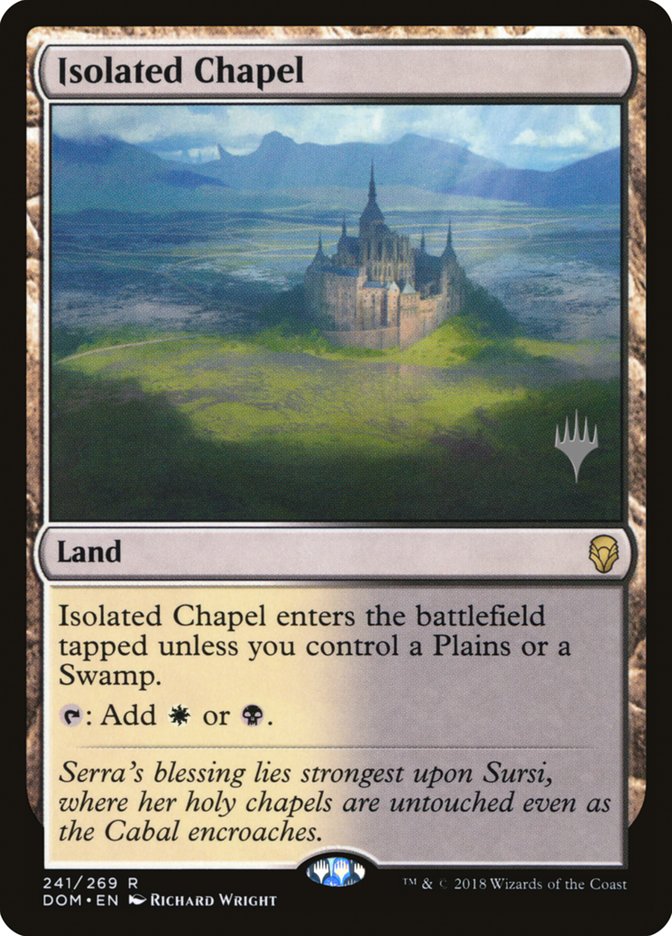Isolated Chapel (Promo Pack) [Dominaria Promos] | D20 Games