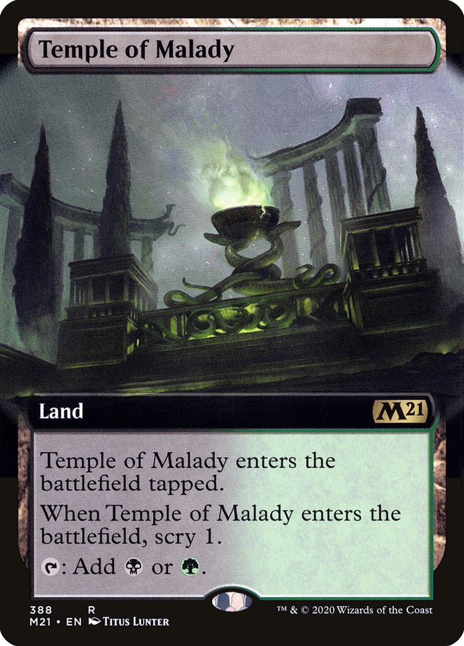 Temple of Malady (Extended) [Core Set 2021] | D20 Games