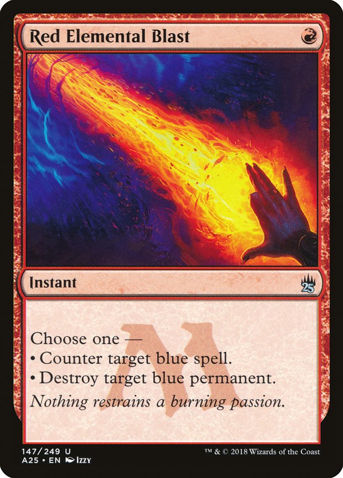 Red Elemental Blast [Masters 25] | D20 Games