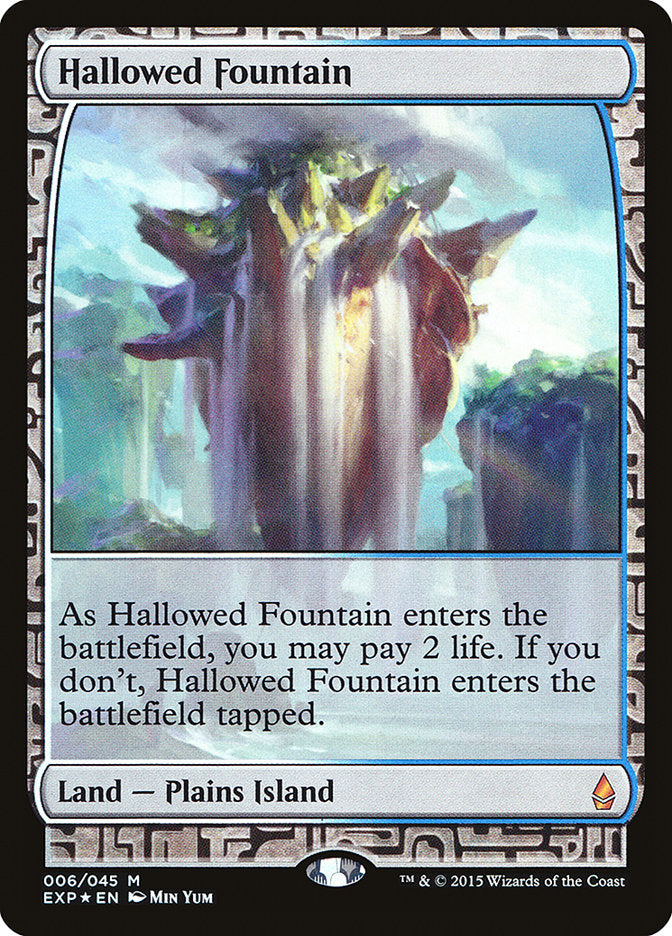 Hallowed Fountain [Zendikar Expeditions] | D20 Games