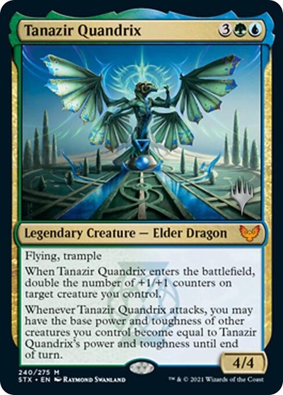 Tanazir Quandrix (Promo Pack) [Strixhaven: School of Mages Promos] | D20 Games