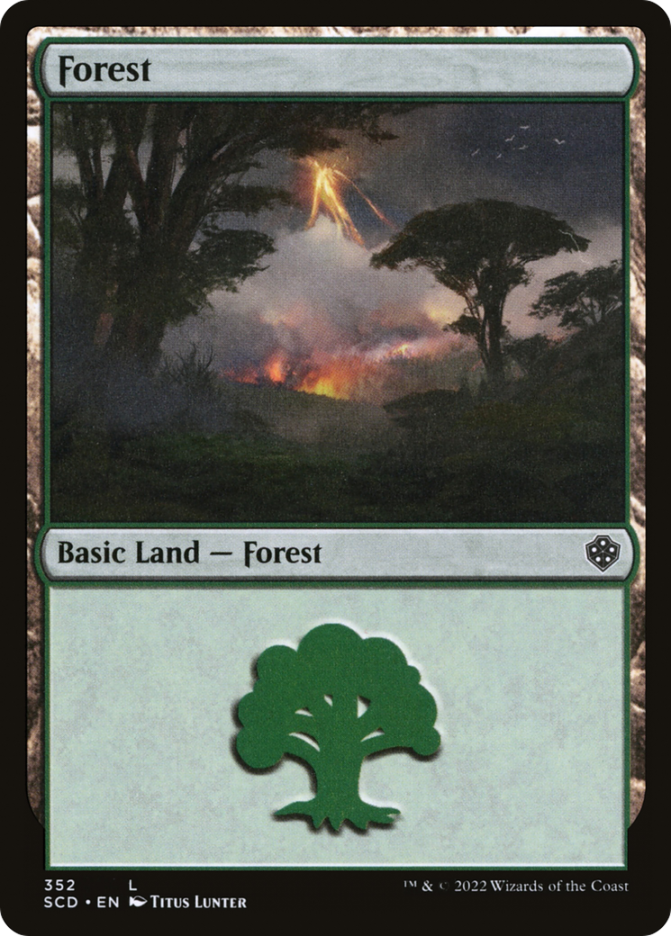 Forest (352) [Starter Commander Decks] | D20 Games