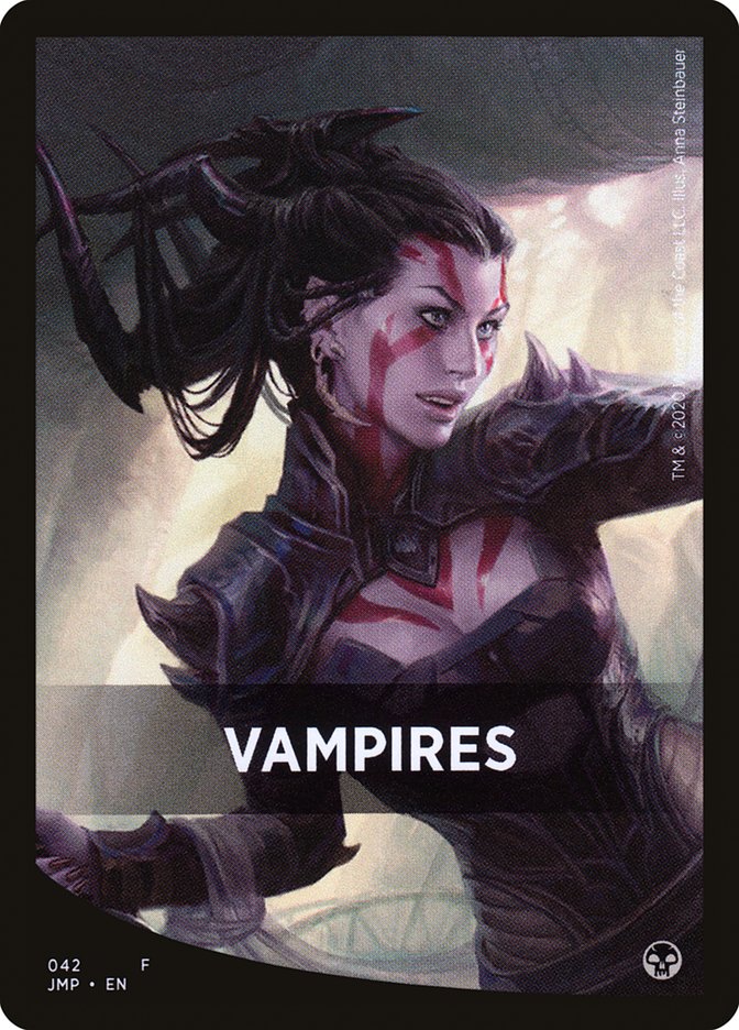 Vampires Theme Card [Jumpstart Front Cards] | D20 Games