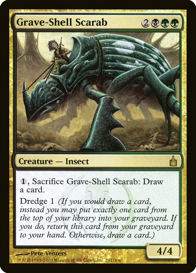 Grave-Shell Scarab [Ravnica: City of Guilds] | D20 Games