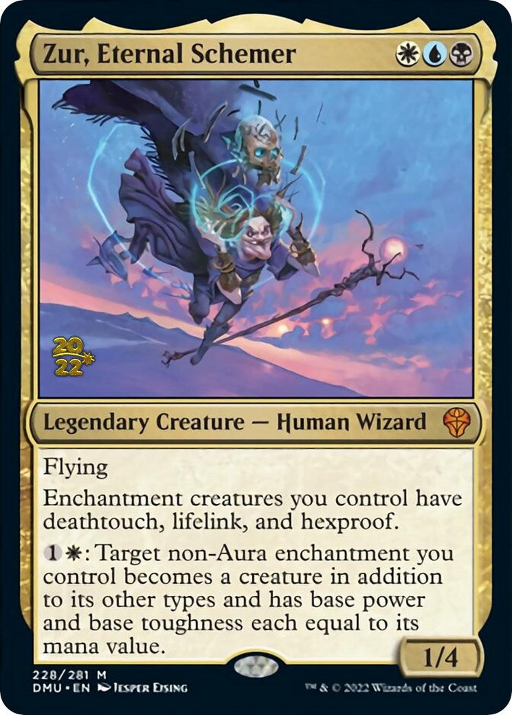 Zur, Eternal Schemer [Dominaria United Prerelease Promos] | D20 Games