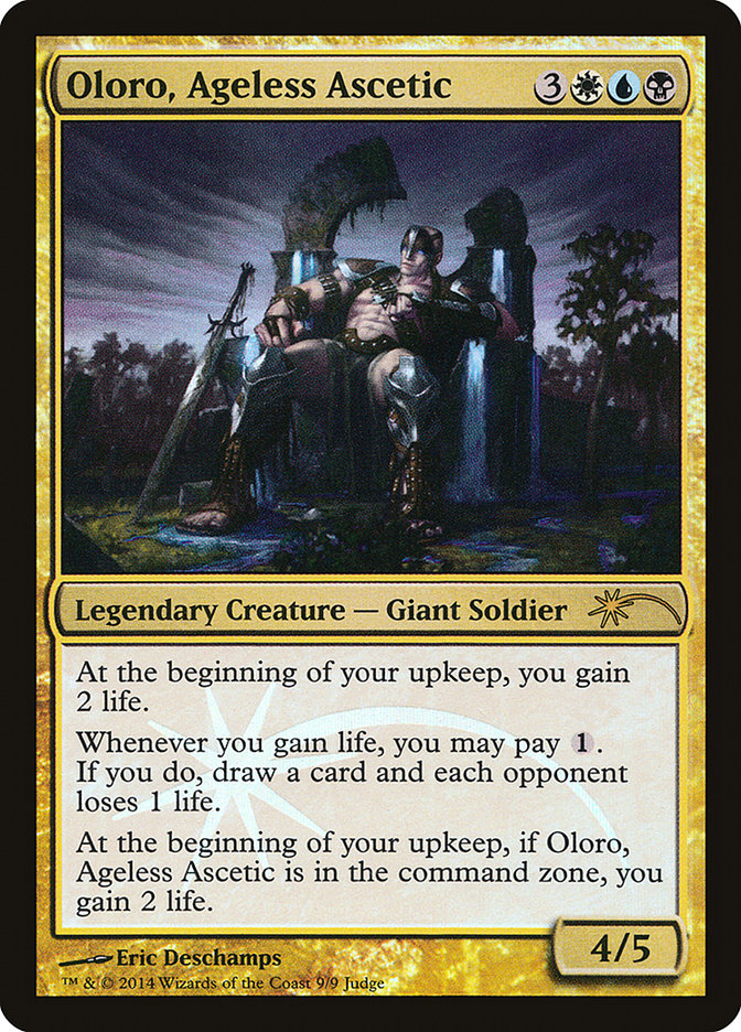 Oloro, Ageless Ascetic [Judge Gift Cards 2014] | D20 Games