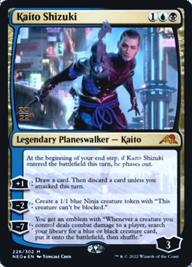 Kaito Shizuki [Kamigawa: Neon Dynasty Prerelease Promos] | D20 Games