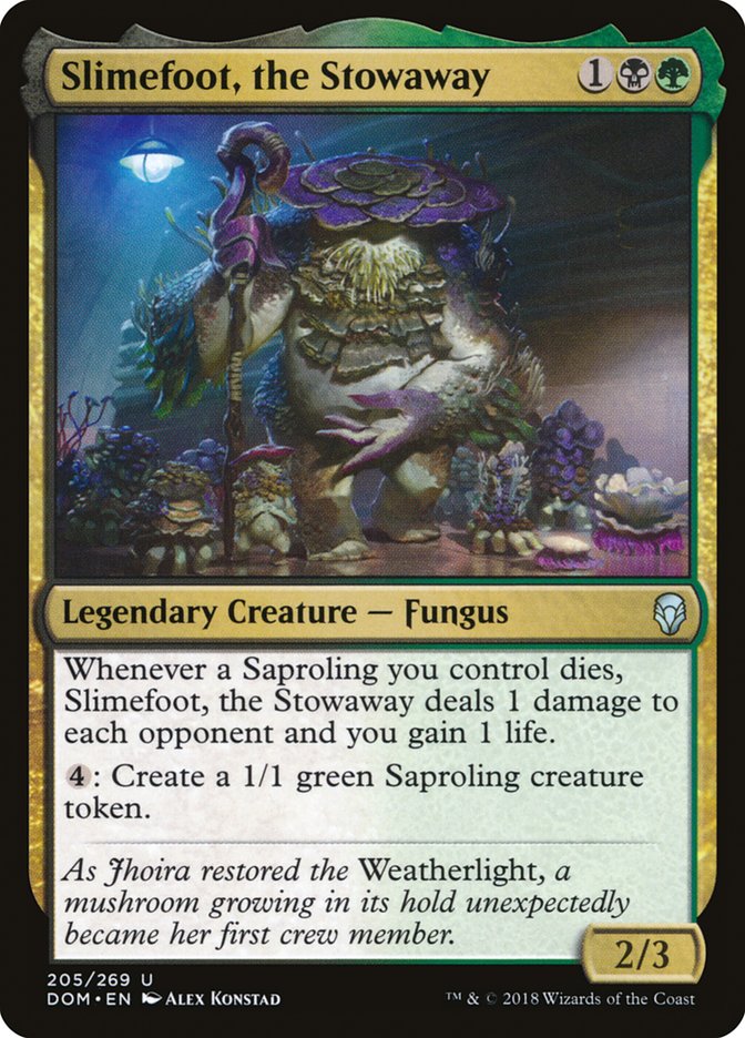 Slimefoot, the Stowaway [Dominaria] | D20 Games