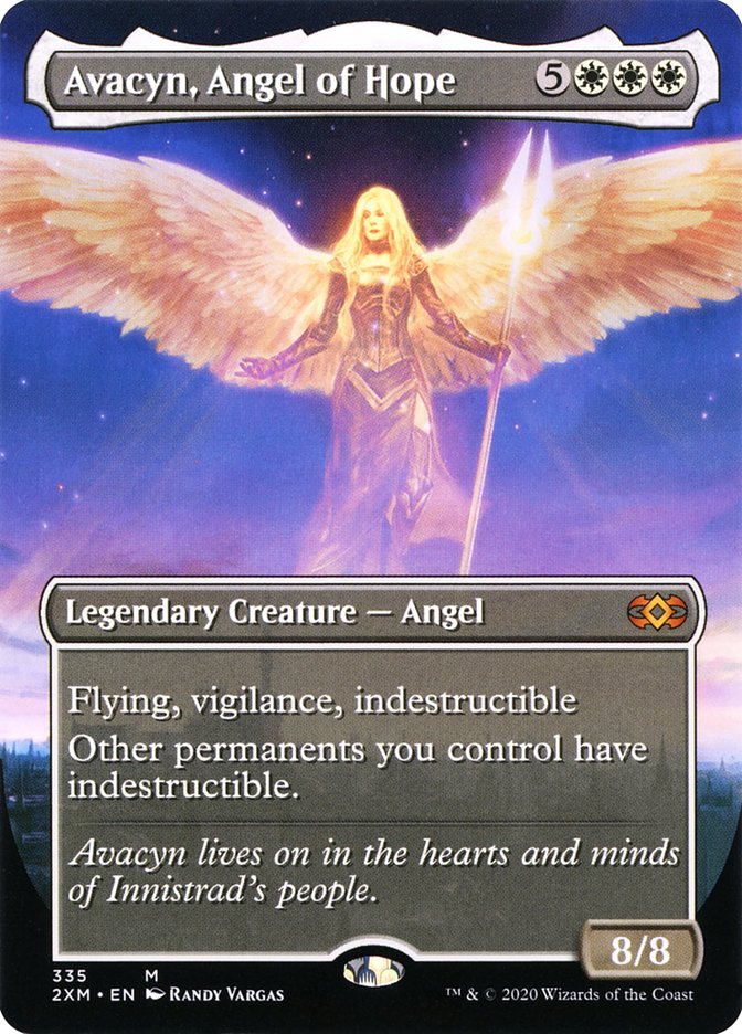 Avacyn, Angel of Hope (Toppers) [Double Masters Extended Art] | D20 Games