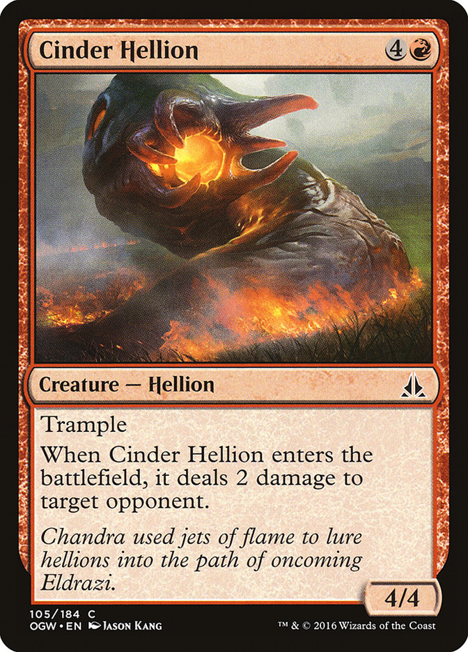 Cinder Hellion [Oath of the Gatewatch] | D20 Games