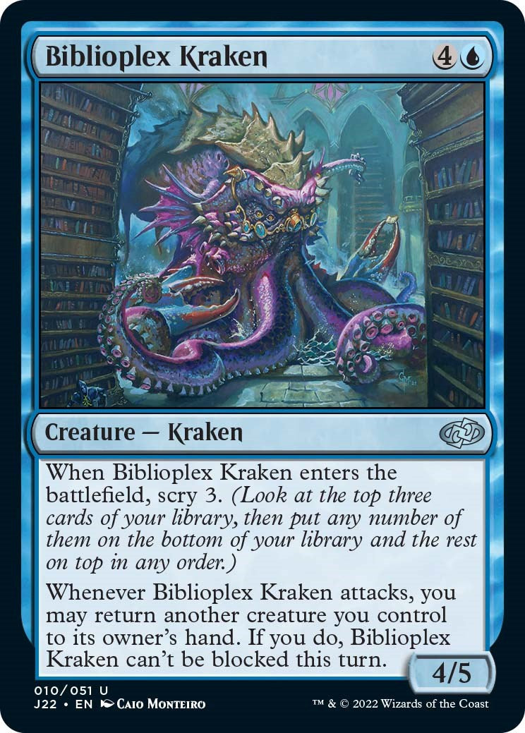 Biblioplex Kraken [Jumpstart 2022] | D20 Games