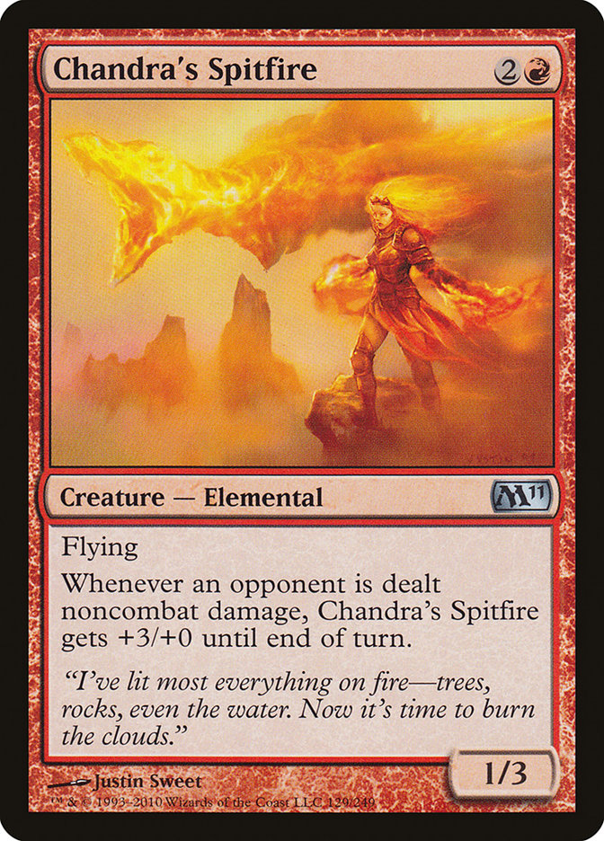 Chandra's Spitfire [Magic 2011] | D20 Games