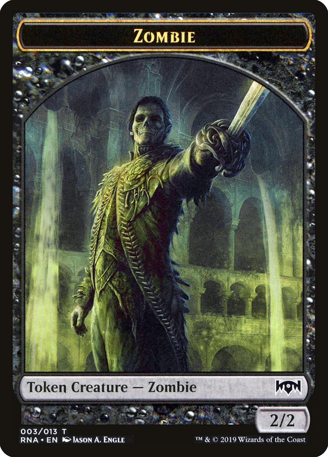Zombie [Ravnica Allegiance Tokens] | D20 Games